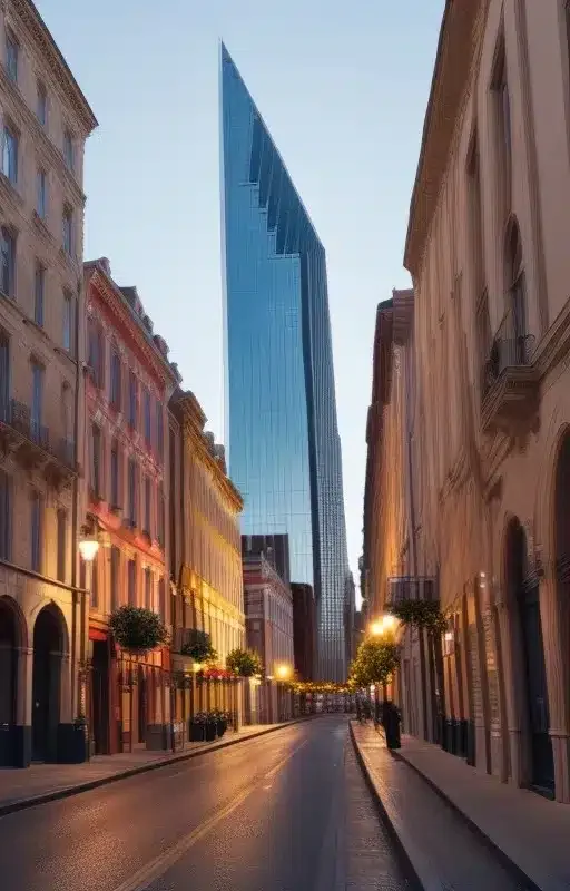 Vue de building bien construits Abandon de chantier? Que faire