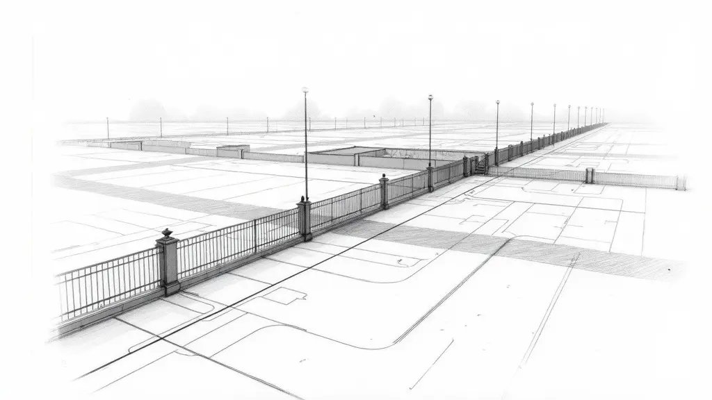 Property Line Fence: Who Pays and Rules in UA Zone