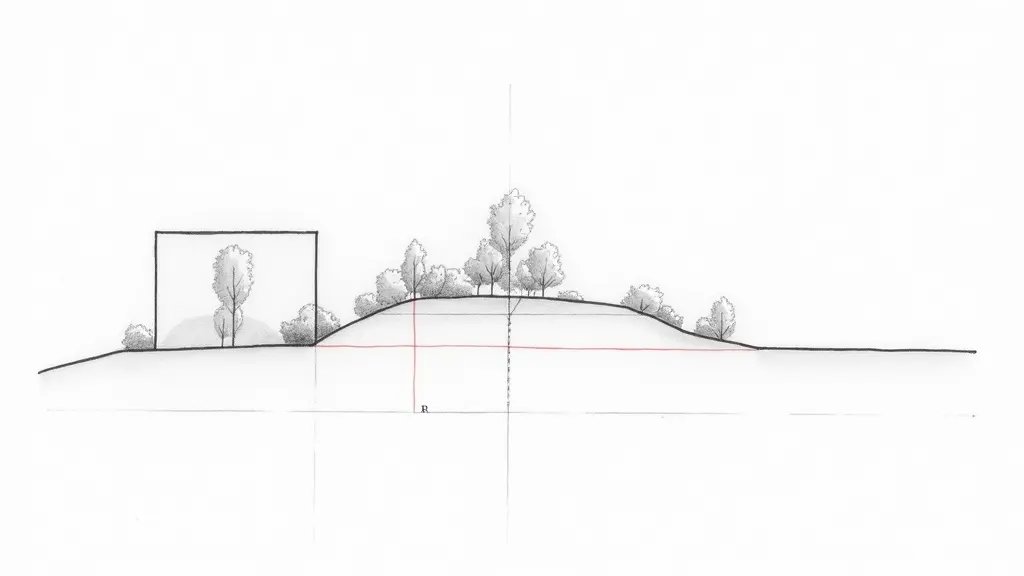 PLU Antibes Zone UA: Setback from Road, Topo Expertise That Saves Your Project