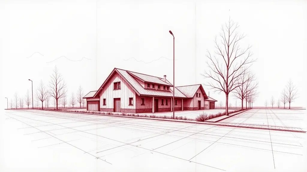 Non-Compliant Building Placement vs. Permitted Site Plan in Nice